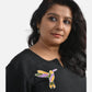 Black Essense Kala Cotton Top