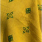 Sunshine Yellow Soof Embroidered Merino Wool Stole