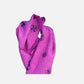 Lilac Soof Embroidered Merino Wool Stole