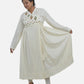 Ivory/white Elegance Kediya  style kurti with side Drawstring