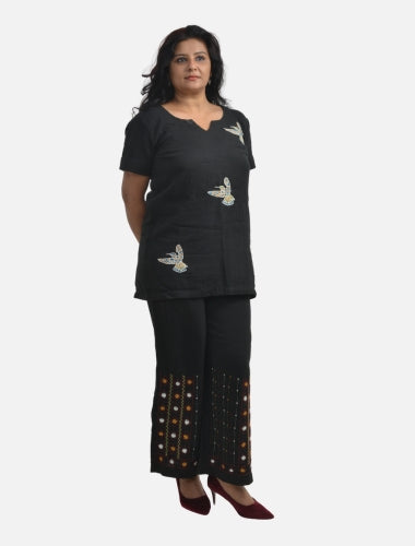 Black Essense Kala Cotton Top