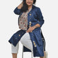 Traditional Blue Mashroo Jacket - Collared pattern 2